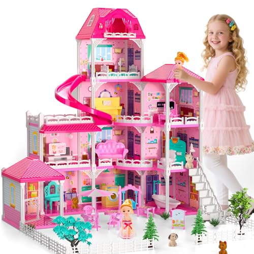 Doloowee DIY Dollhouse Villa Set