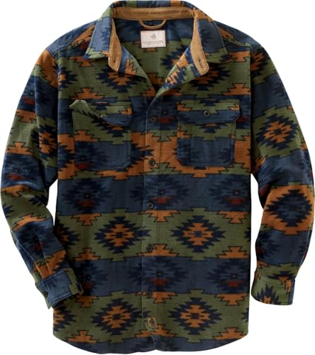 Legendary Whitetails Men's Fleece Shirt Asphalt Ridge XL