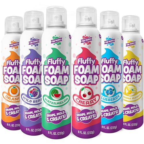 Tub Works Fluffy Foam Soap Variety Pack