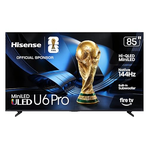 Hisense U6SF Pro 85" Mini-LED 4K Fire TV