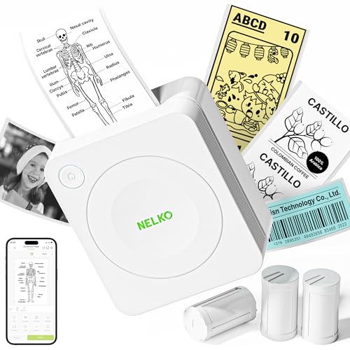 Nelko PM230 Mini Bluetooth Sticker Printer