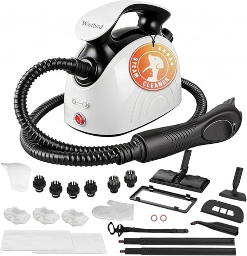 Waitbird Handheld Steam Cleaner 21-Piece Kit