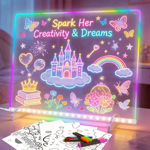 Lumiboard LED Drawing Board with 8 Colors