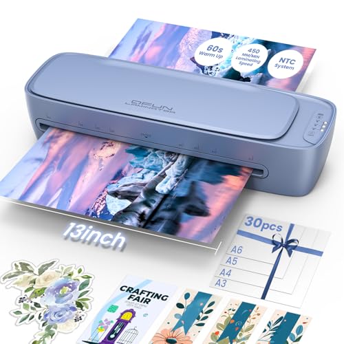 Qfun 13-Inch Laminator Machine with Sheets
