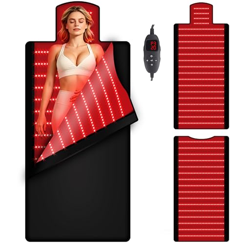 Red Light Therapy Mat with Remote Timer