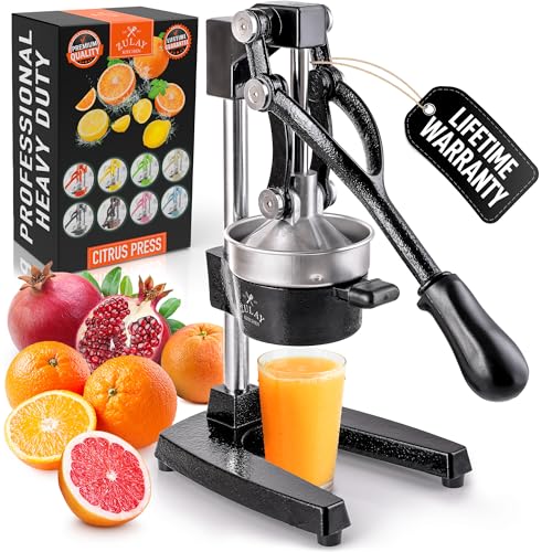 Zulay Kitchen Cast-Iron Citrus Juicer