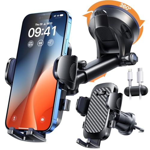 YRU 2026 Car Phone Holder Mount