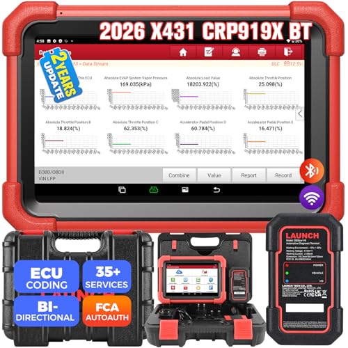 Launch X431 CRP919XBT Elite OBD2 Scanner