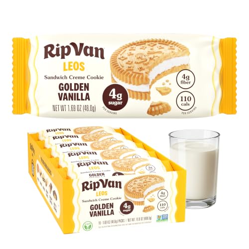 Rip Van Wafels Golden Vanilla Sandwich Cookies