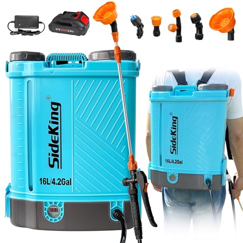 SideKing 4 Gallon Battery Backpack Sprayer