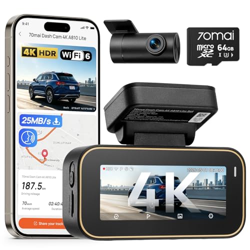 70mai A810 Lite 4K Dash Cam