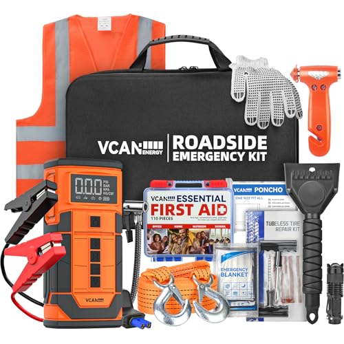 VCANENERGY Jump Starter and Air Compressor