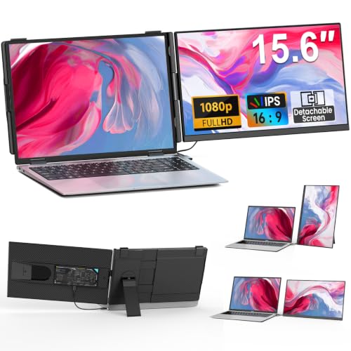 Cevaton Laptop Screen Extender - 15.6" FHD Portable Monitor