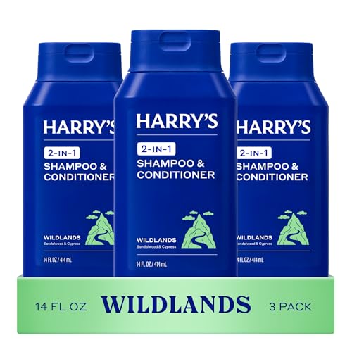 Harry's 2-in-1 Shampoo & Conditioner Wildlands 3 Pack