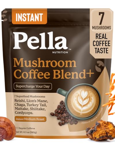 Pella Nutrition Organic Mushroom Coffee