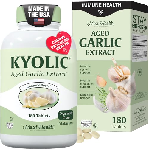 Maxi Health Kyolic Organic Garlic Supplement