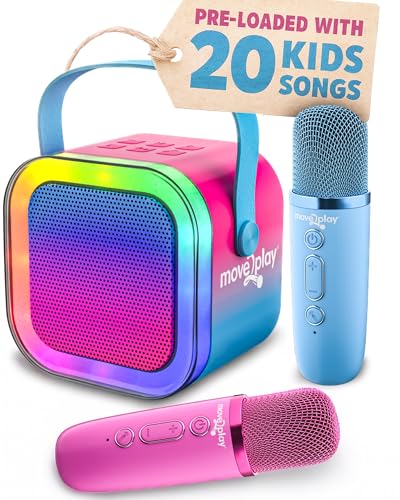 Move2Play Kids Karaoke Machine with Bluetooth