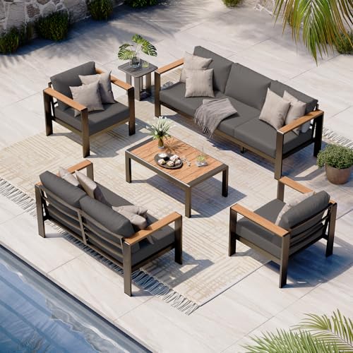 Oasbira Aluminum Outdoor Patio Furniture Set