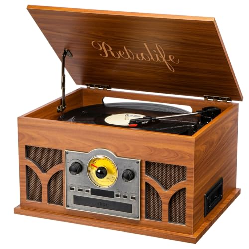 Retrolife 10-in-1 Turntable & Media Player