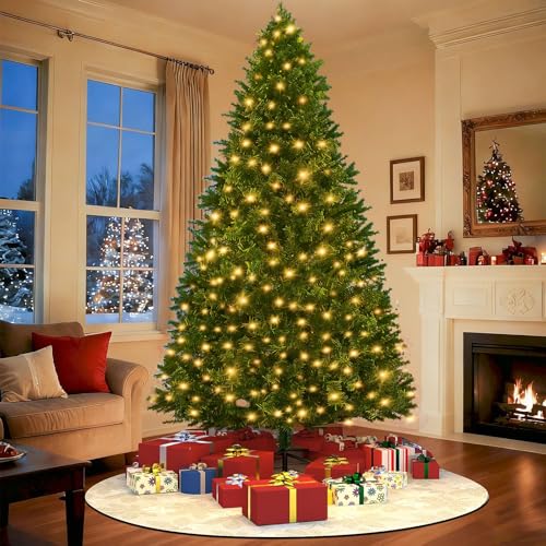 LEVELEVE 6FT Pre-Lit Artificial Christmas Tree
