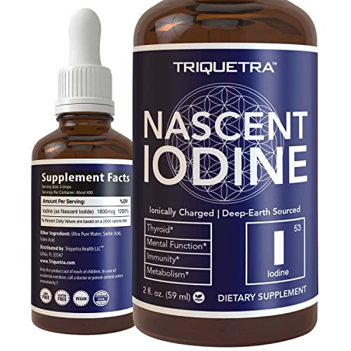 Nascent Iodine Supplement by Triquetra Health