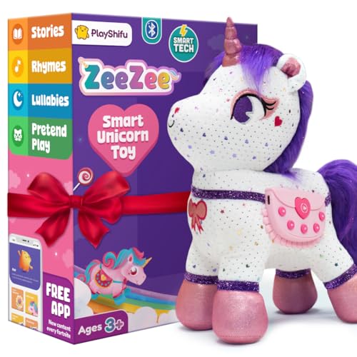Shifu ZeeZee Unicorn Interactive Plush Toy