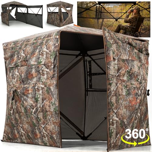 Huntsen 360 See Through Hunting Blind