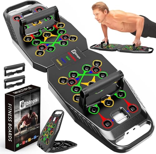 BBTOPS Foldable 20-in-1 Push Up Board