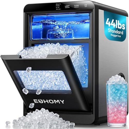 Euhomy Countertop Nugget Ice Maker
