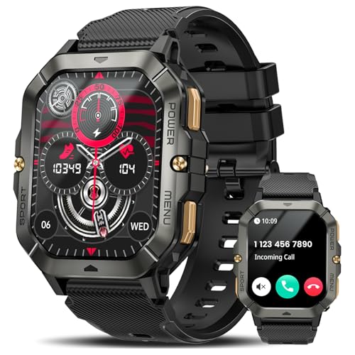 DEKELIFE Military Smart Watch for Men