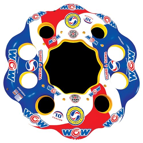 WOW Sports Tube A Rama Inflatable Floating Island