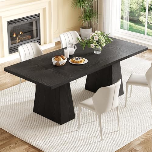 Little Tree Black Modern Dining Table