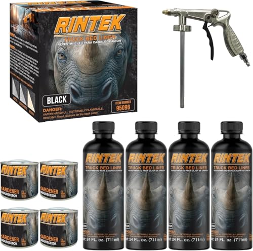 Rhinox Black Urethane Truck Bed Liner Kit