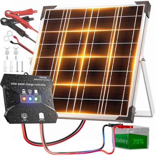 Voltset 12V Solar Battery Charger Kit