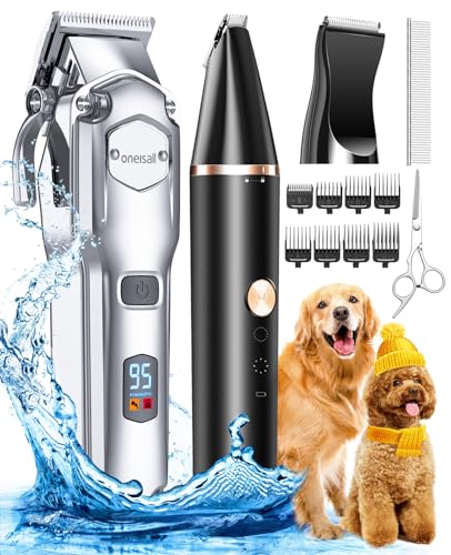 oneisall Dog Grooming Kit for Thick Hair
