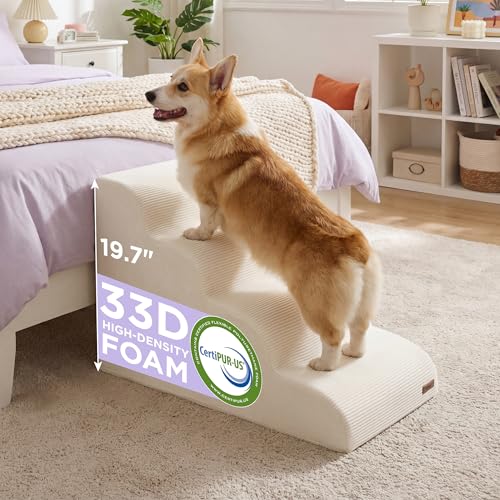 LE SURE Dog Stairs for Large Dogs
