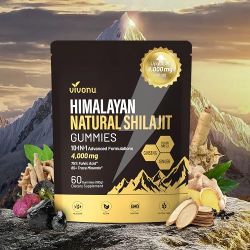 Pure Himalayan Shilajit Gummies Supplement