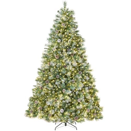 12ft Pre-Lit Scotch Pine Christmas Tree
