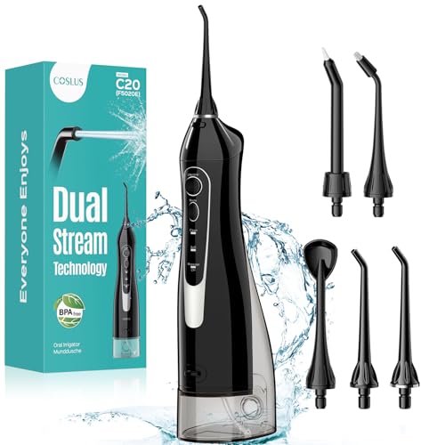 COSLUS F5020E Portable Water Dental Flosser