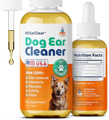 Pup Labs Ear Clear Dog Ear Cleaner