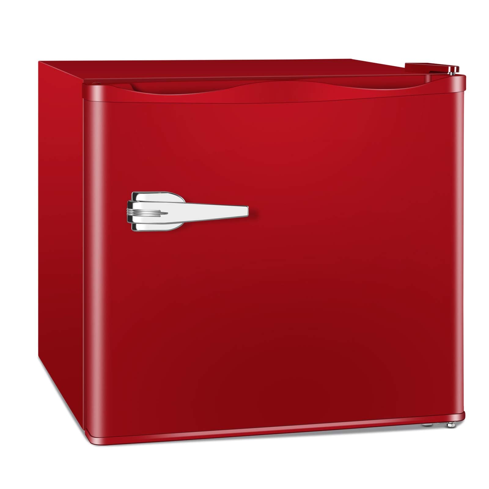 Electactic Mini Freezer 1.2 Cu.ft Red