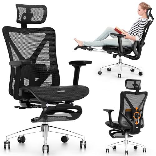 Gabrylly Ergonomic Reclining Office Chair