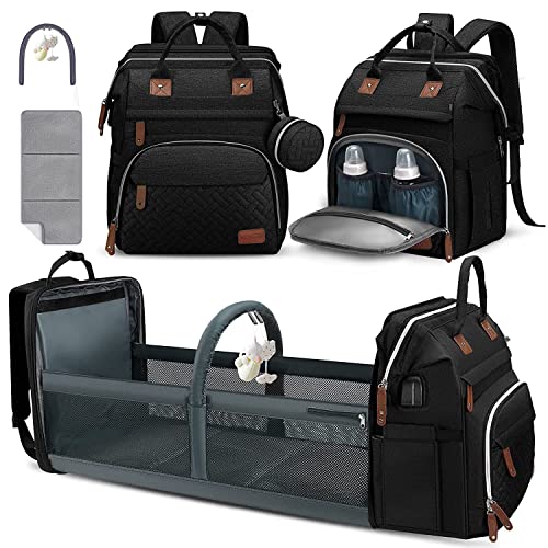 Derjunstar Large Capacity Diaper Bag Backpack