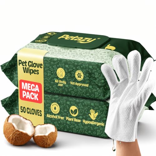 Petazy Pet Cleaning Glove Wipes