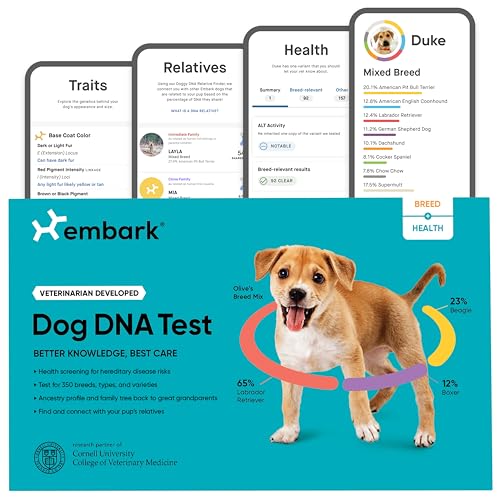 Embark Breed & Health Kit - Dog DNA Test