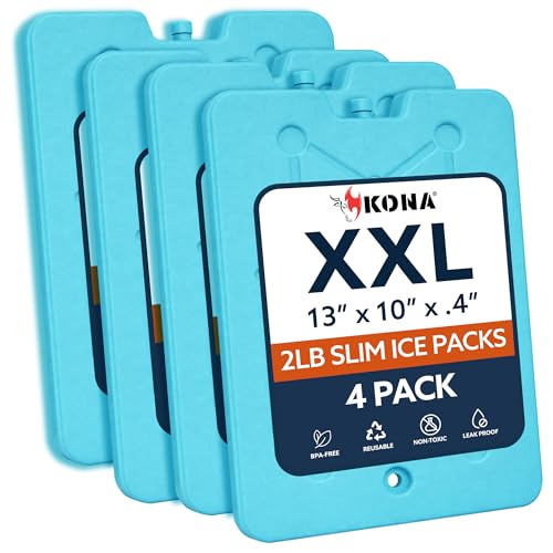 Kona XXL Ice Packs for Coolers