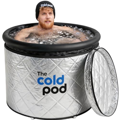 The Cold Pod Insulated Ice Bath Tub Bundle