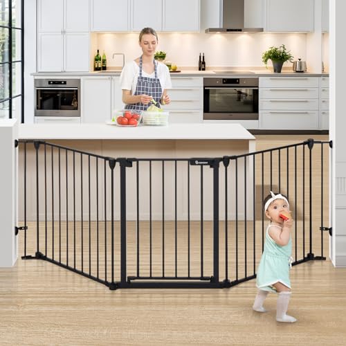 COMOMY 80" Extra Wide Baby Gate