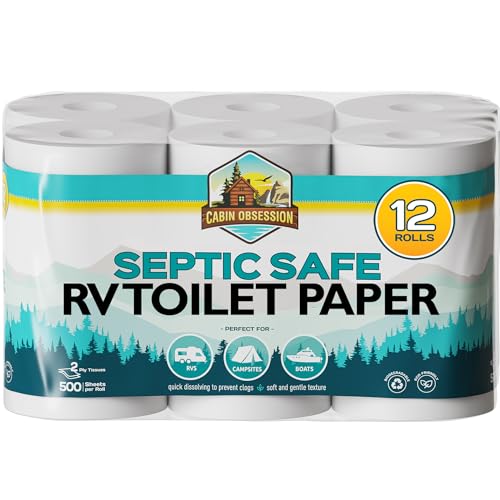 RV Toilet Paper - Septic Safe 12 Pack