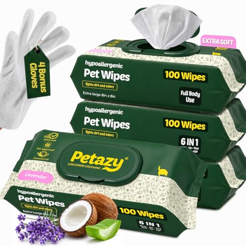 Petazy 400 Organic Dog Wipes